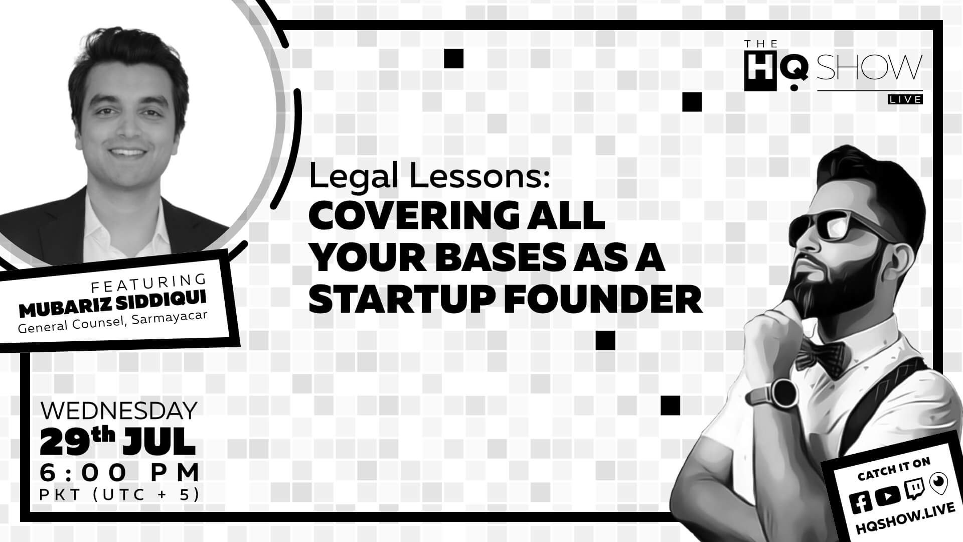 Legal Lessons: Covering all your Bases as a Startup Founder